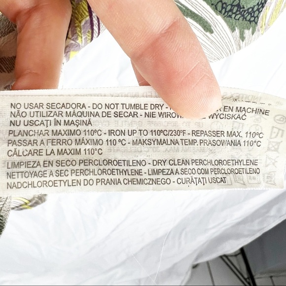 Zara Boxy Top Green Floral - Picture 6 of 6